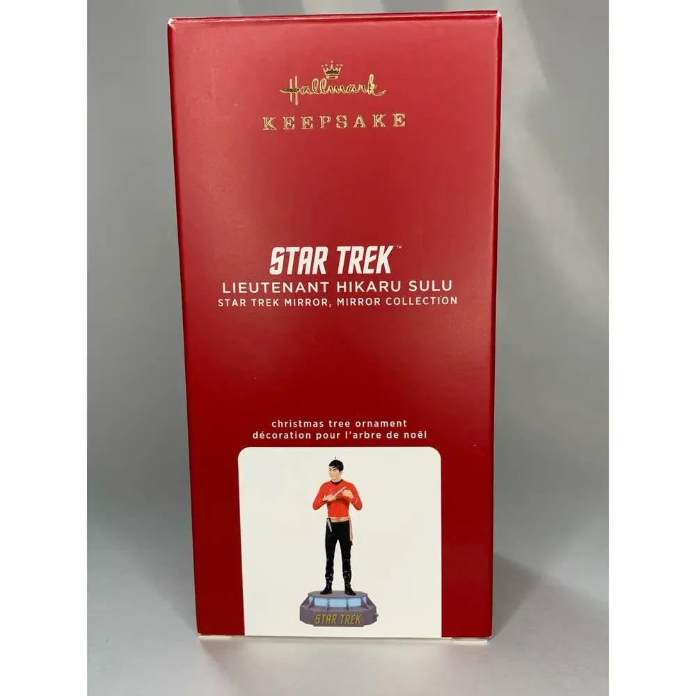 Hallmark Christmas Ornament Star Trek Mirror, Mirror Collection Lieutenant Sulu